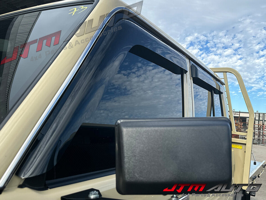 Bonnet Protector Weather Shield to suit Toyota Landcruiser 70 76 78 79 11/2023+