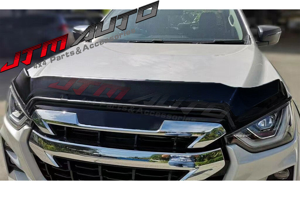 Bonnet Protector + Weather Shields to suit ISUZU MU-X MUX 08/2021-10/2023