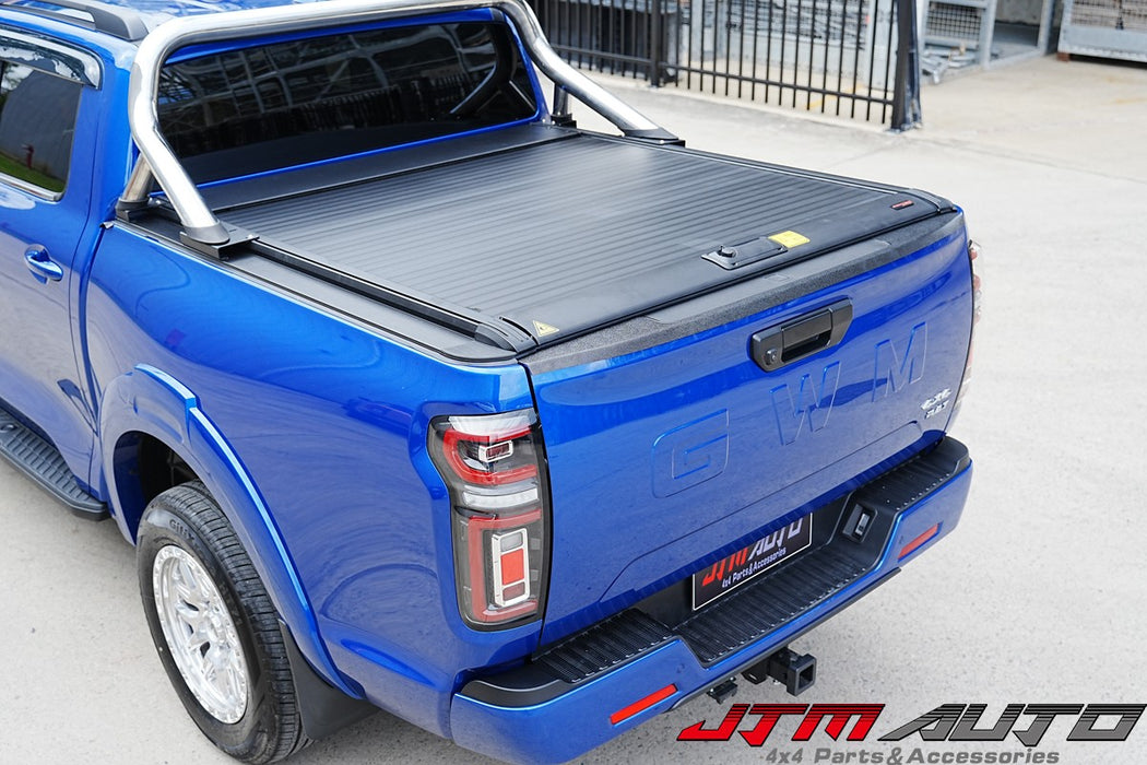 Alloy Roller Shutter Tonneau Hard Lip with LED suitable for GWM Cannon 2020+