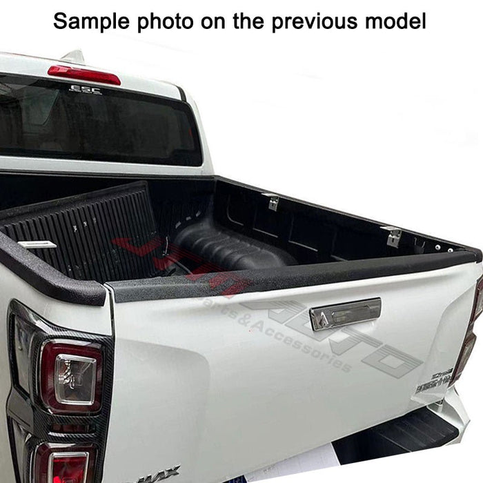 3 PCS RAIL GUARD Tail Gate CAP PROTECTOR COVER for Isuzu D-max Dmax 2024+