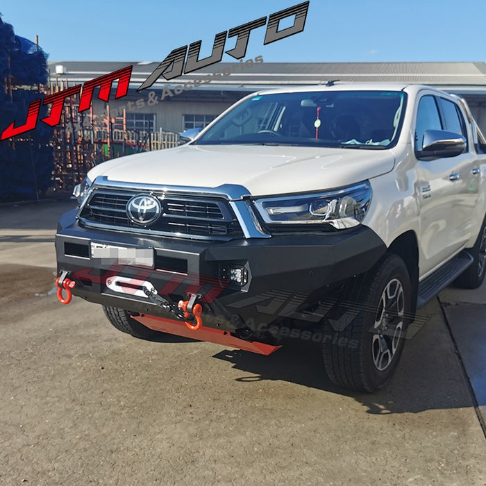 T-Tek Heavy Duty Bull bar Winch compatible to suit Toyota Hilux N80 2020-2025
