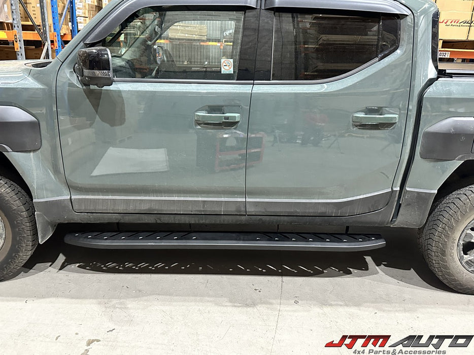 Heavy Duty Shark Bar Side Steps to suit Kia Tasman 2025+