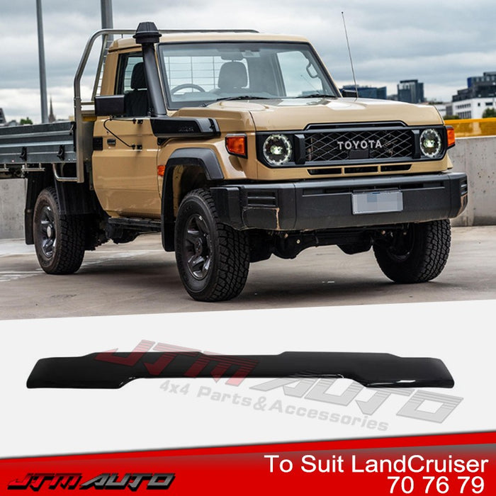 OEM Black Bonnet Protector Guard to suit Toyota Landcruiser 70 76 78 79 11/2023+