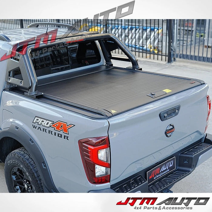 Alloy Roller Shutter Tonneau Hard Lip with LED to suit Nissan Navara NP300 2021+