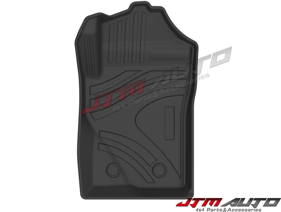 UltraMat 3D TPV Heavy Duty All Weather Floor Mats to suit VW Amarok 2023+