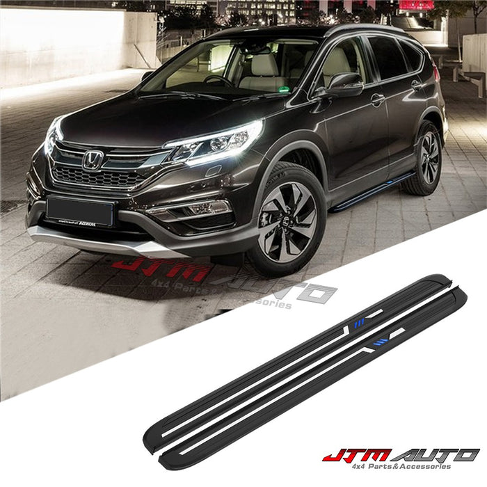 Black Aluminium Running Board Side Steps to suit Honda CRV CR-V 2012-2017