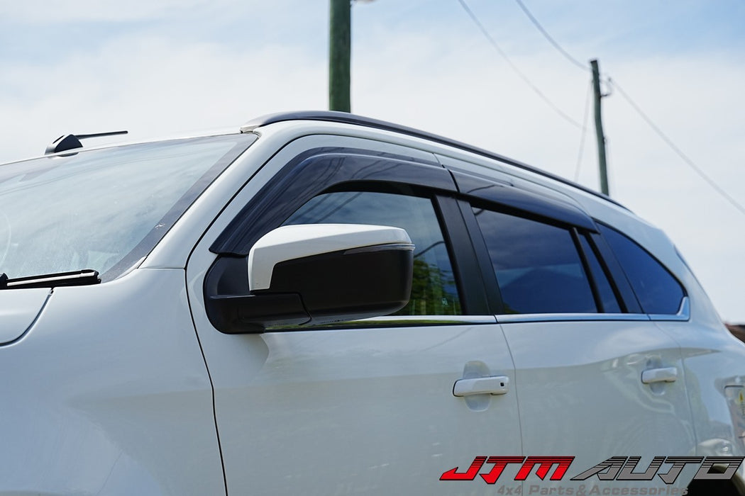 Bonnet Protector + Weather Shields to suit ISUZU MU-X MUX 08/2021-10/2023