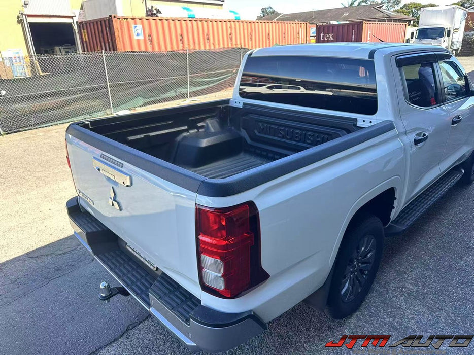 3 PCS RAIL GUARD Tail Gate CAP PROTECTOR COVER suits Mitsubishi Triton MV 2024+