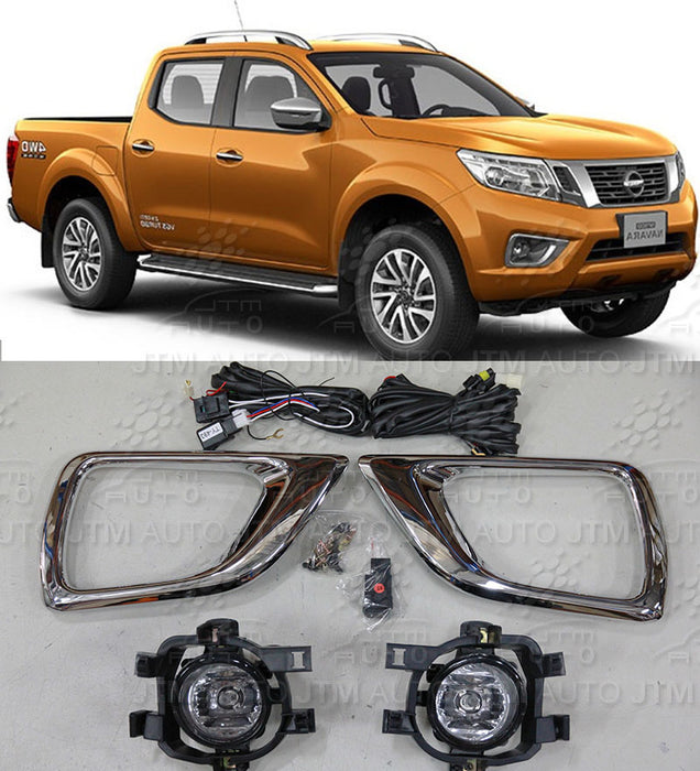 Driving/Fog Lights Lamps Complete Kit to suit Nissan Navara NP300 2015-2020
