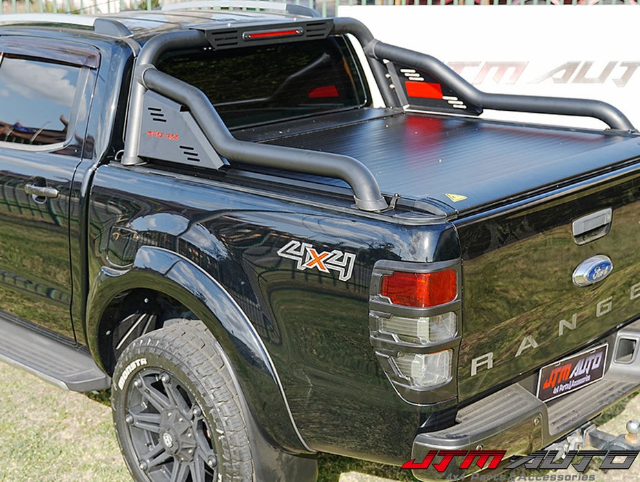 Universal F35 Black Roll Sport Bar tosuit Roller Shutter Shark 6 Navara Dmax T60