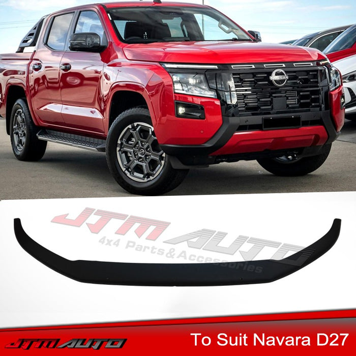 Black Bonnet Protector Guard to suit Nissan Navara D27 2026+