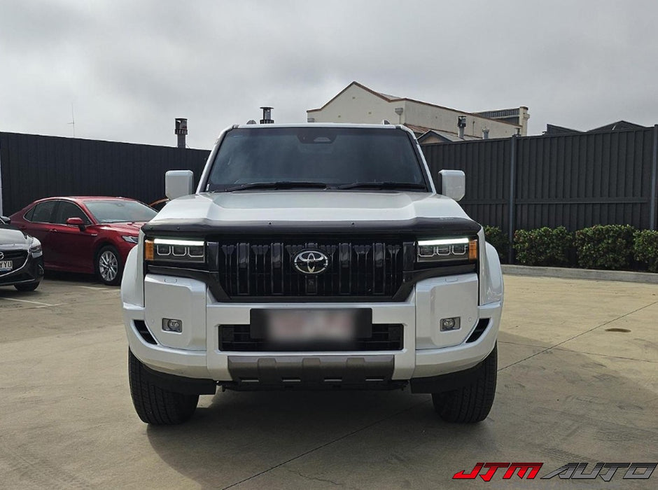 Bonnet Protector Guard + Weather Shield Visor to suit Toyota Prado 250 (2024-ON)
