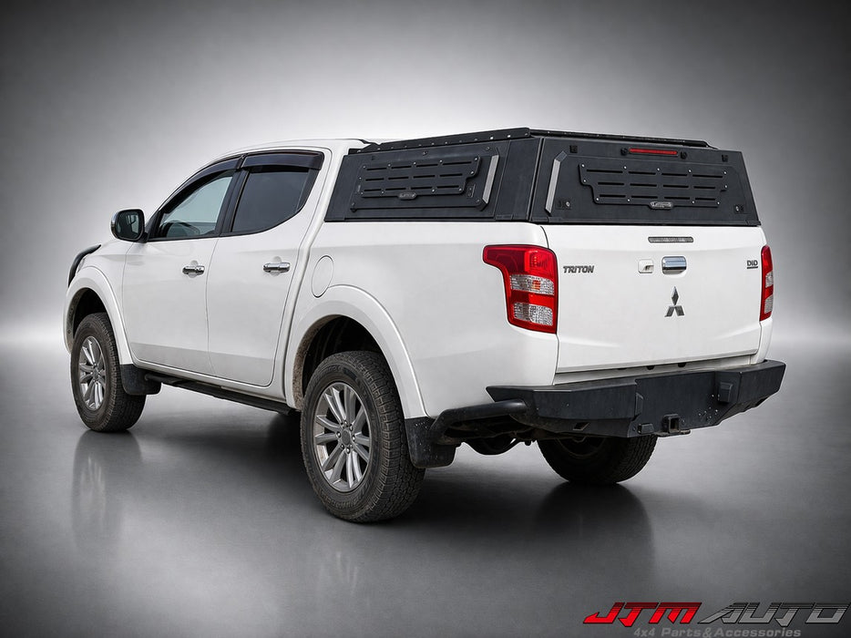 Low Profile Aluminium Tub Canopy Off Road Tactic to suit Mitsubishi Triton MQ MR