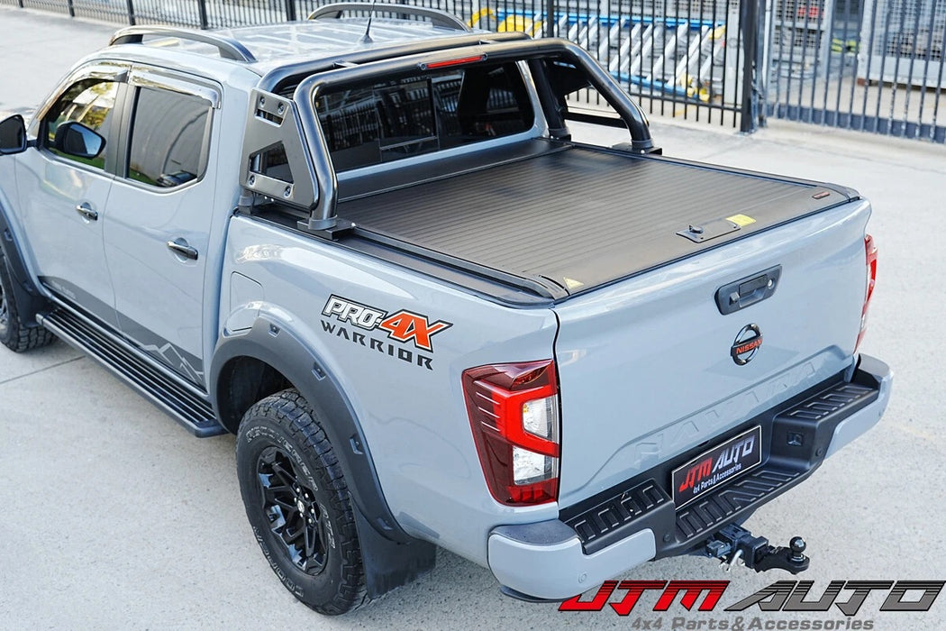 Alloy Roller Shutter Tonneau Hard Lip with LED to suit Nissan Navara NP300 2021+