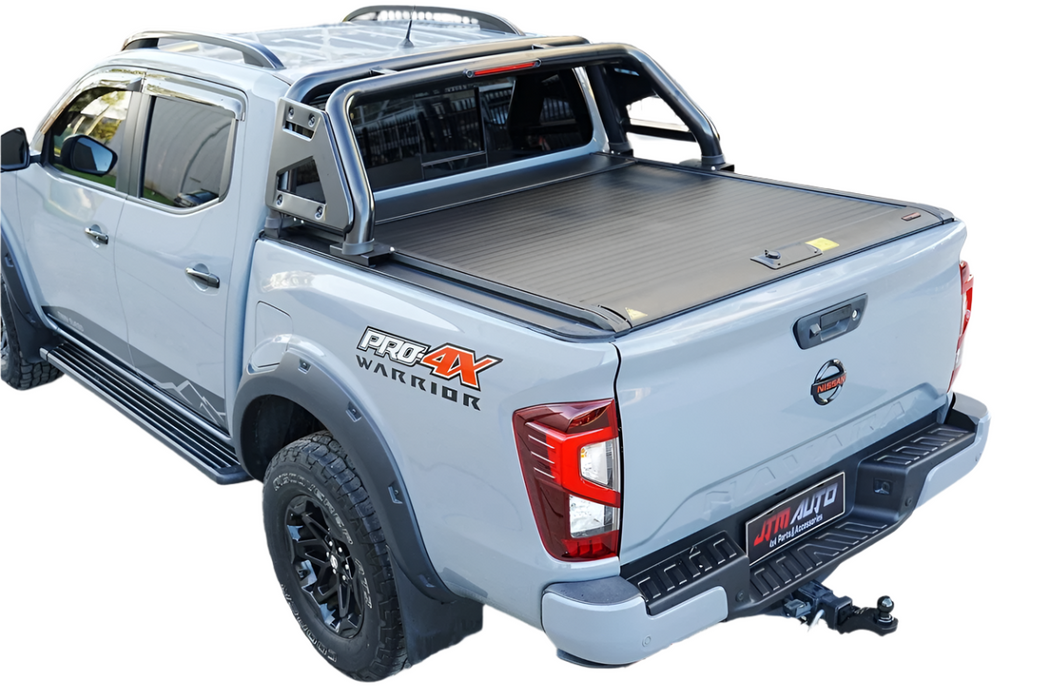Alloy Roller Shutter Tonneau Hard Lip with LED to suit Nissan Navara NP300 2021+