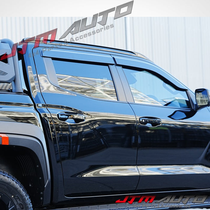 Bonnet Protector Guard + Weather Shield Window Visor for Nissan Navara D27 2026+