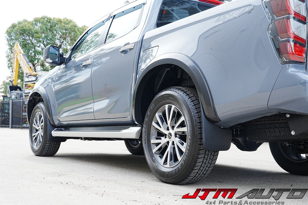Slim Fender Flares Matte Black Guard Trim to suit Isuzu D-Max 2024+ Facelift