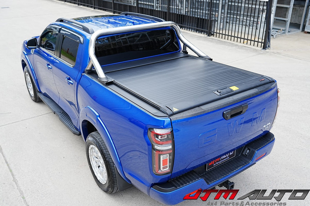 Alloy Roller Shutter Tonneau Hard Lip with LED suitable for GWM Cannon 2020+