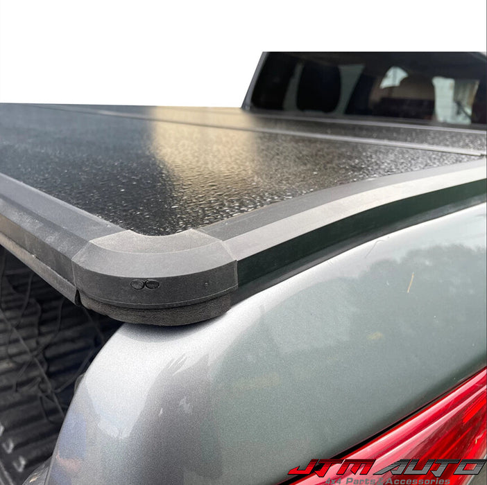 Aluminum Tri-Fold Folding Hard Tonneau Cover to suit Mitsubishi Triton MQ MR
