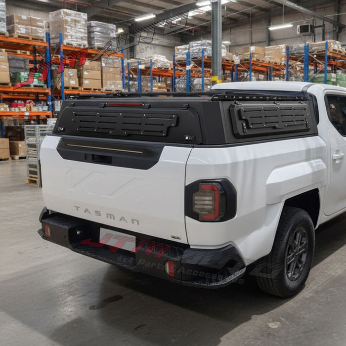 Low Profile Tub Aluminum Canopy Off Road Tactic to suit Kia Tasman 2025+