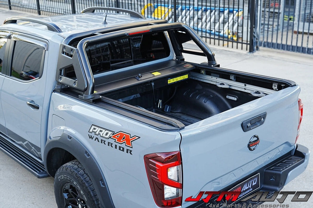 Alloy Roller Shutter Tonneau Hard Lip with LED to suit Nissan Navara NP300 2021+