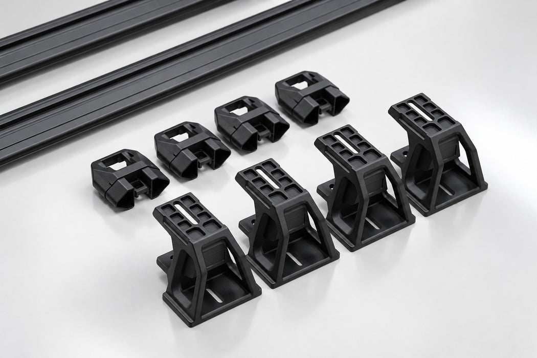 2x Roller Shutter Load Bars TerraX Cross Bars Alloy Channel Mount 160CM