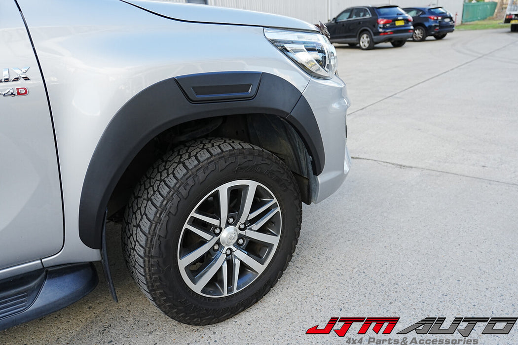 6 inches fender flares wheel arches to suit Toyota Hilux Rocco 2018-2020