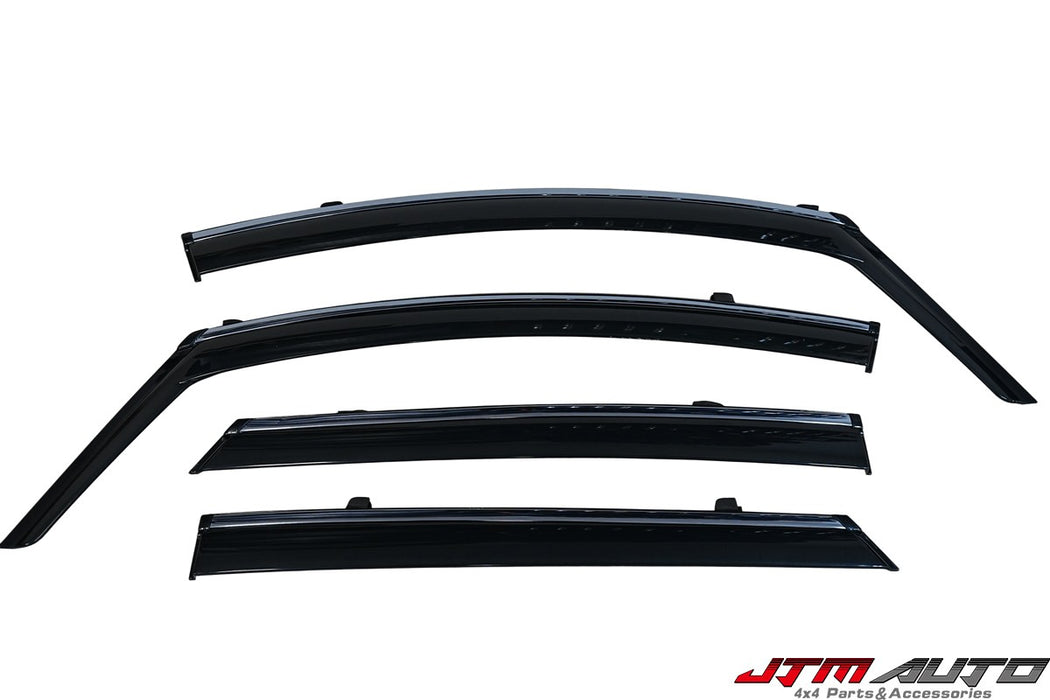 Chrome Trim Weather Shield Weathershield Window Visor to suit BYD Dolphin 2023+