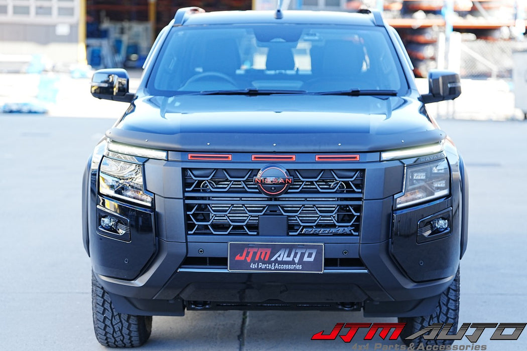 Bonnet Protector Guard + Weather Shield Window Visor for Nissan Navara D27 2026+