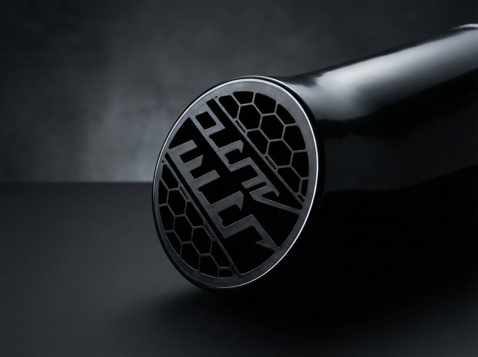 4" Black Powder Coated Stainless Steel Snorkel to suit Nissan NP300 2014-2020