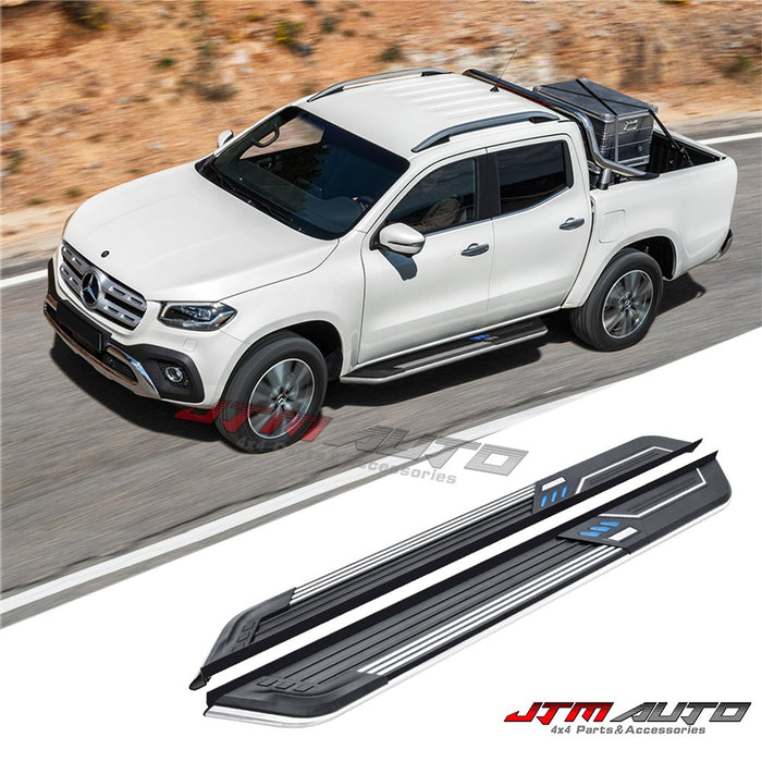 Edge Aluminum Running Board Side Step to suit Mercedes-Benz X-Class
