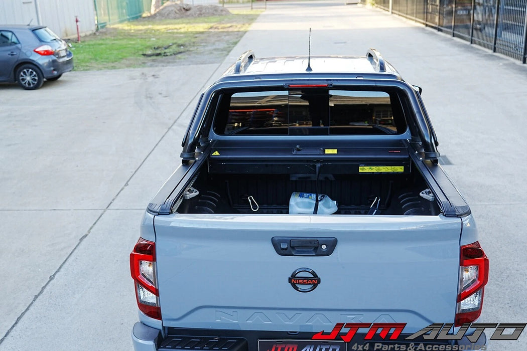 Alloy Roller Shutter Tonneau Hard Lip with LED to suit Nissan Navara NP300 2021+