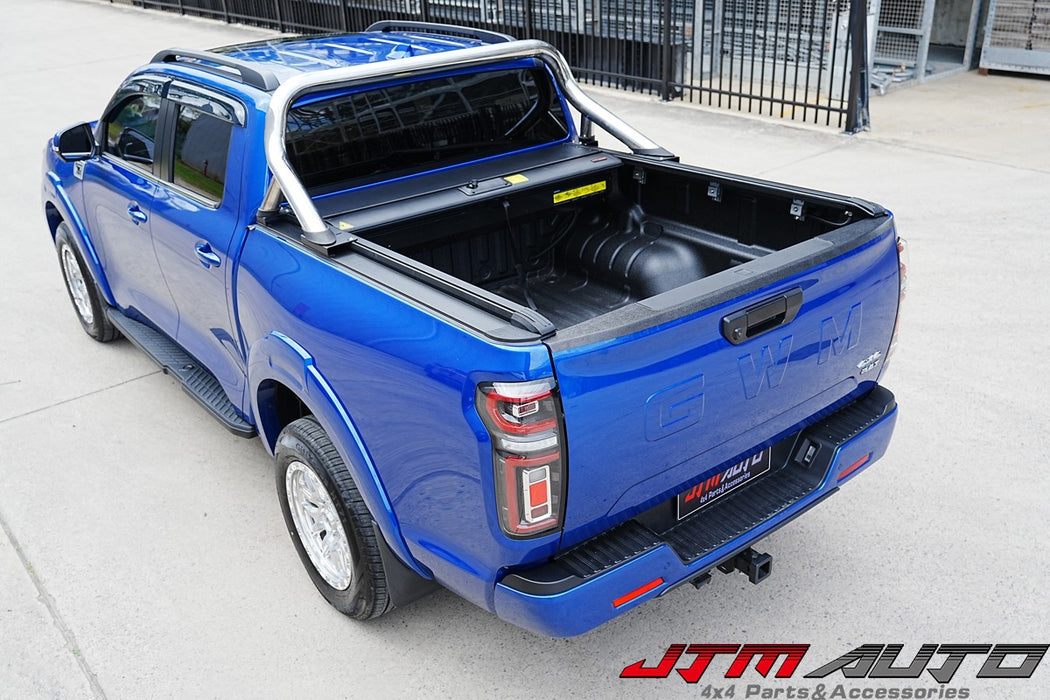 Alloy Roller Shutter Tonneau Hard Lip with LED suitable for GWM Cannon 2020+