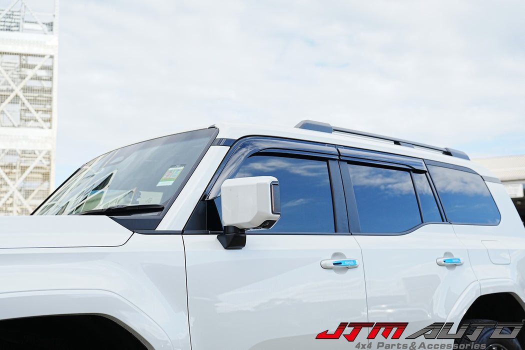 Bonnet Protector Guard + Weather Shield Visor to suit Toyota Prado 250 (2024-ON)