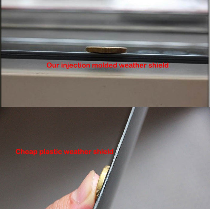 Luxury Weathershields Weather Shields suitable Toyota Landcruiser Prado 250