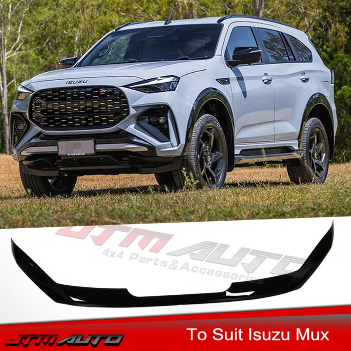 OEM Black Bonnet Protector Guard suitable for Isuzu MUX MY 2024 Onwards