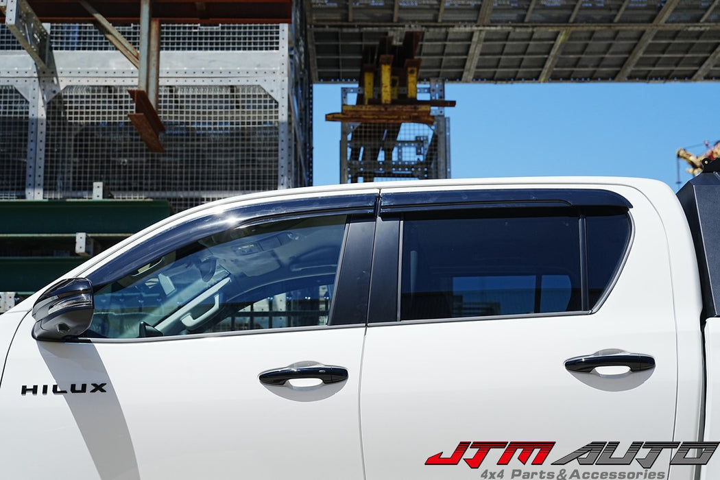 Luxury Weathershields Weather Shield Visor to suit Toyota Hilux 2026 Onwards