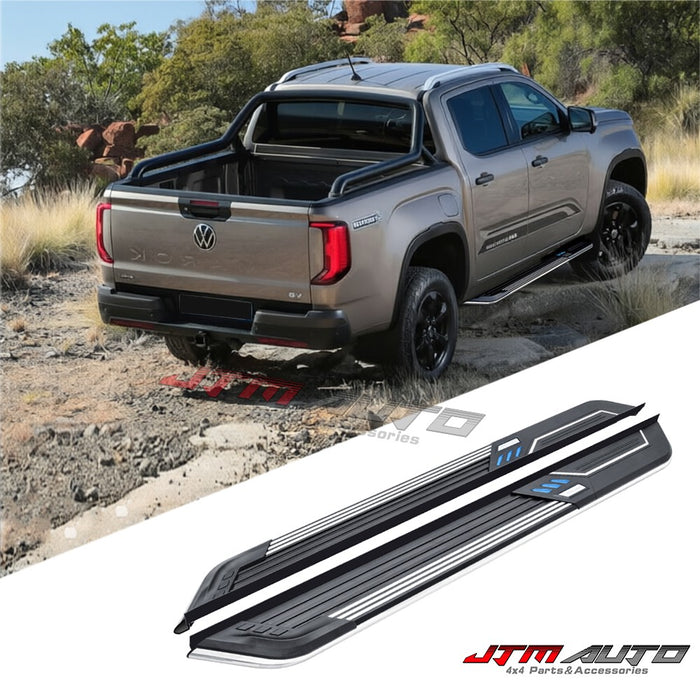 Edge Aluminum Running Board Side Step to suit VW Volkswagen Amarok 2023+