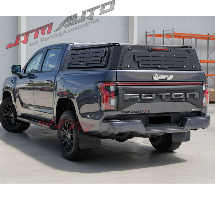 Low Profile Tub Aluminum Canopy Off Road Tactic to suit Foton Tunland V7 V9