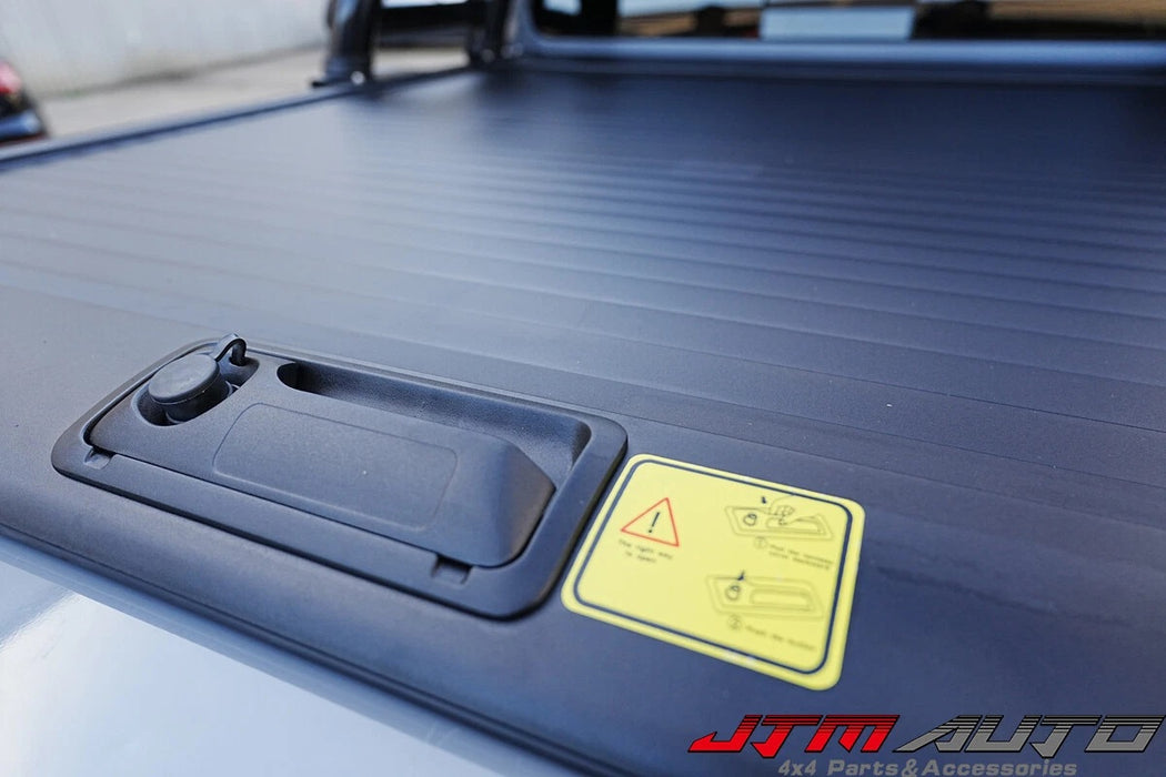 Alloy Roller Shutter Tonneau Hard Lip with LED to suit Nissan Navara NP300 2021+