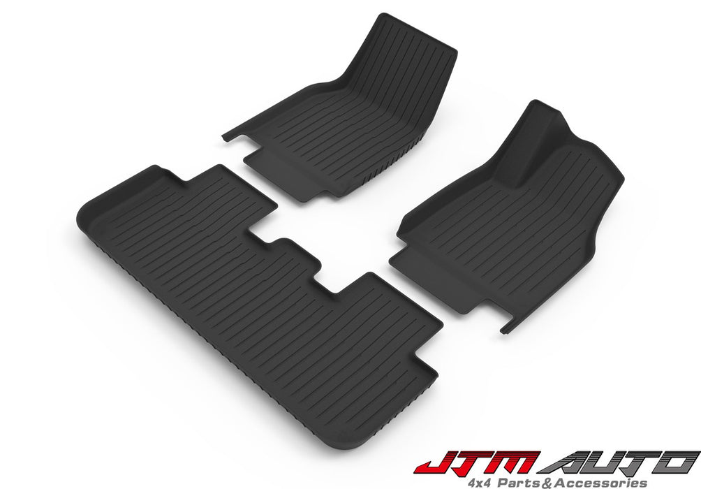 UltraMat 3D TPV Heavy Duty All Weather Floor Mats for Tesla Model Y Juniper 2025+