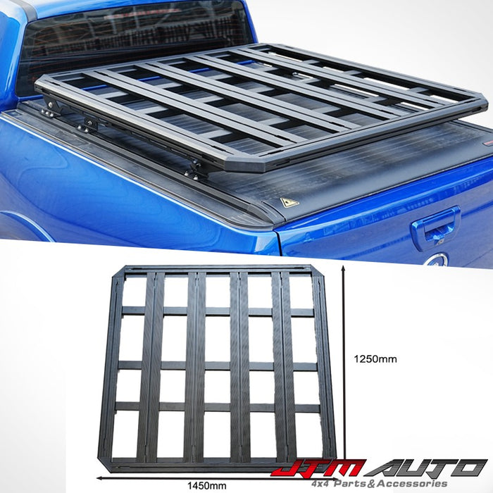 JTM Aluminium Alloy Heavy Duty Roof Rack Flat Platform Universal Carrier Baskets