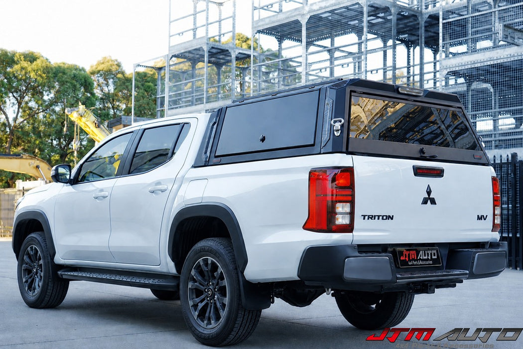 Armourshade V2 Full Aluminium Alloy Tub Canopy tosuit Mitsubishi Triton MV 2024+