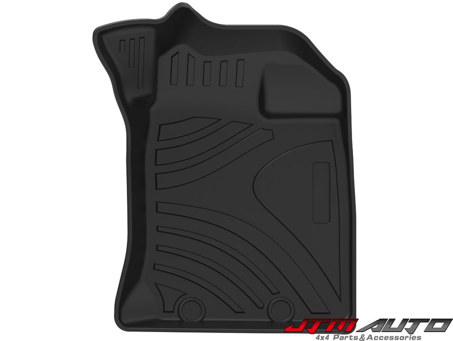 UltraMat 3D TPV Heavy Duty All Weather Floor Mats to suit Mazda BT50 BT-50 2020+