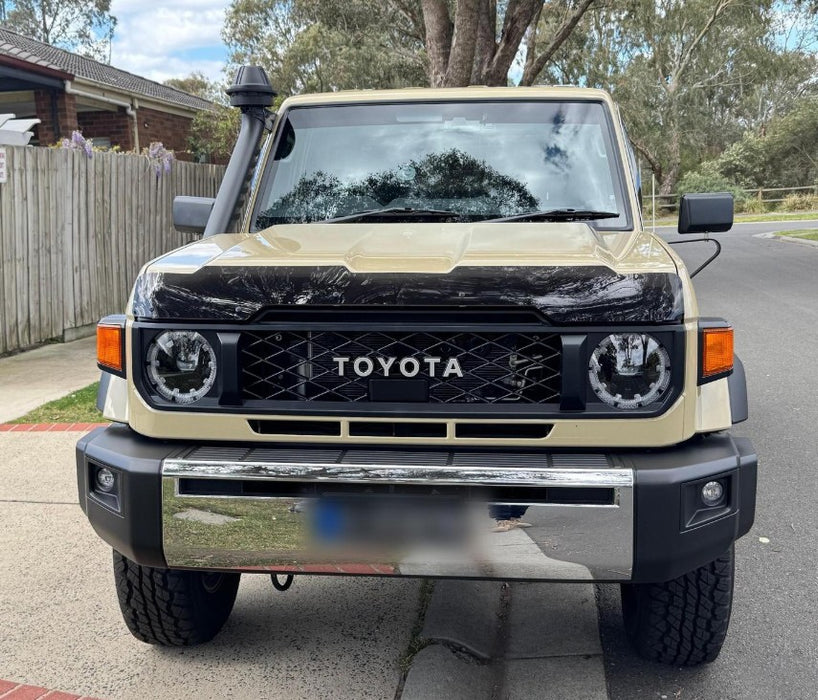 Bonnet Protector Weather Shield to suit Toyota Landcruiser 70 76 78 79 11/2023+