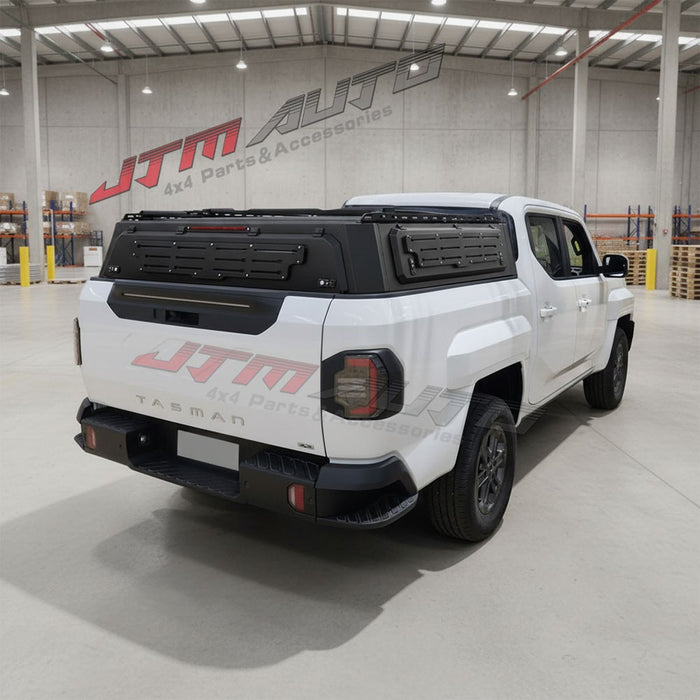 Low Profile Tub Aluminum Canopy Off Road Tactic to suit Kia Tasman 2025+