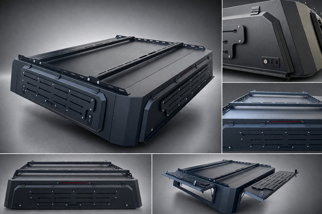 Low Profile Tub Aluminum Canopy Off Road Tactic to suit BYD Shark 6