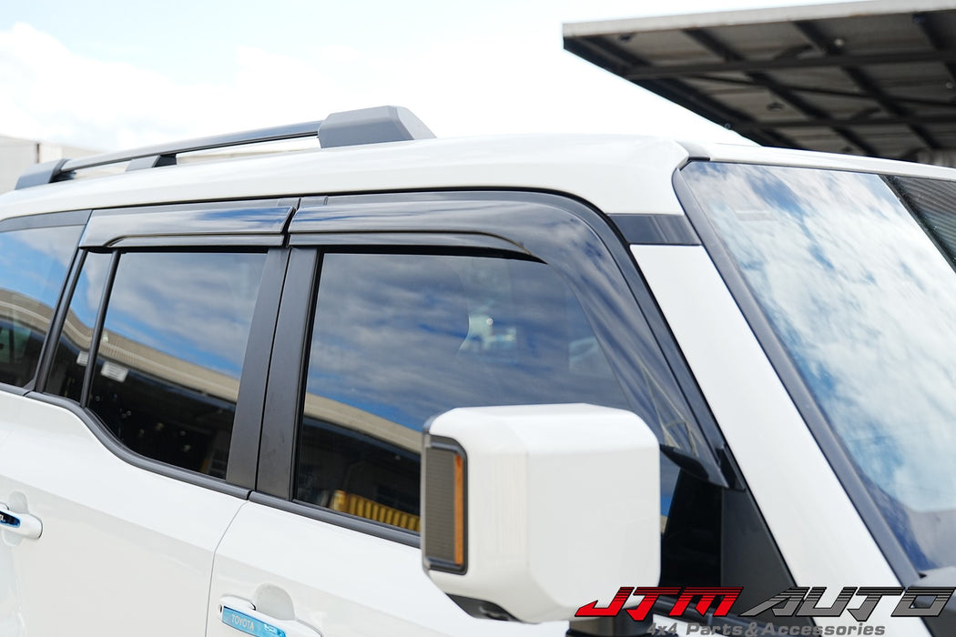 Bonnet Protector Guard + Weather Shield Visor to suit Toyota Prado 250 (2024-ON)