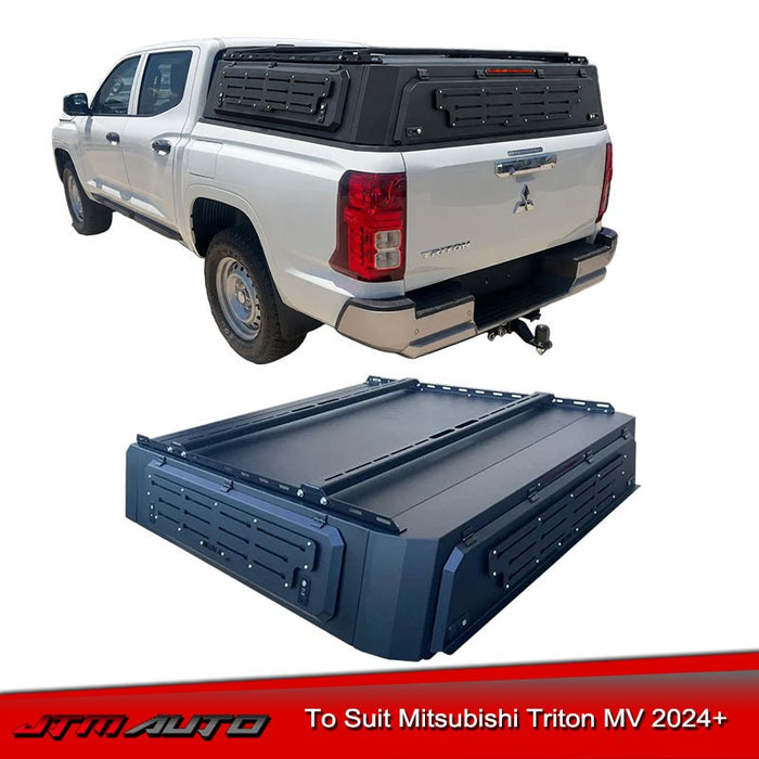 Low Profile Tub Aluminum Canopy Off Road to suit Mitsubishi Triton MV 2024+
