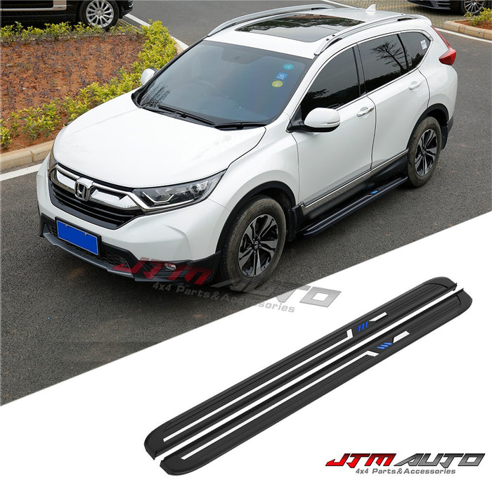 Black Aluminium Running Board Side Steps to suit Honda CRV CR-V M18+ 2017-2022